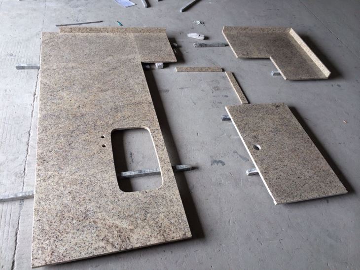 Giallo Ornamental Granite Countertops